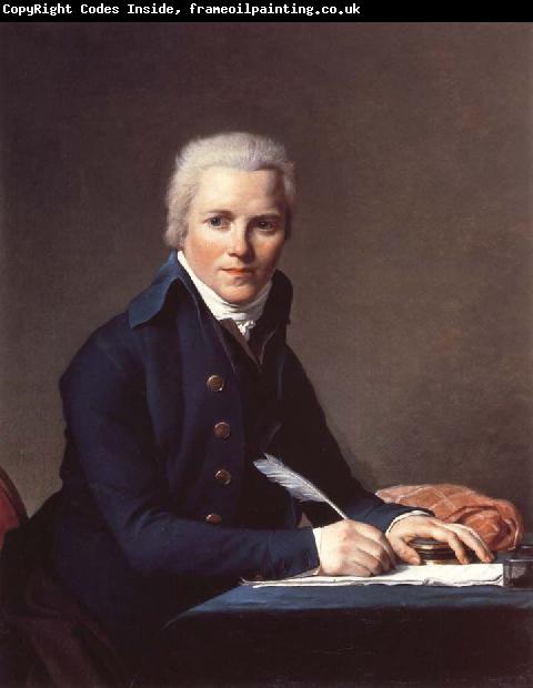 Jacques-Louis  David Portrait of Jacobus Blauw